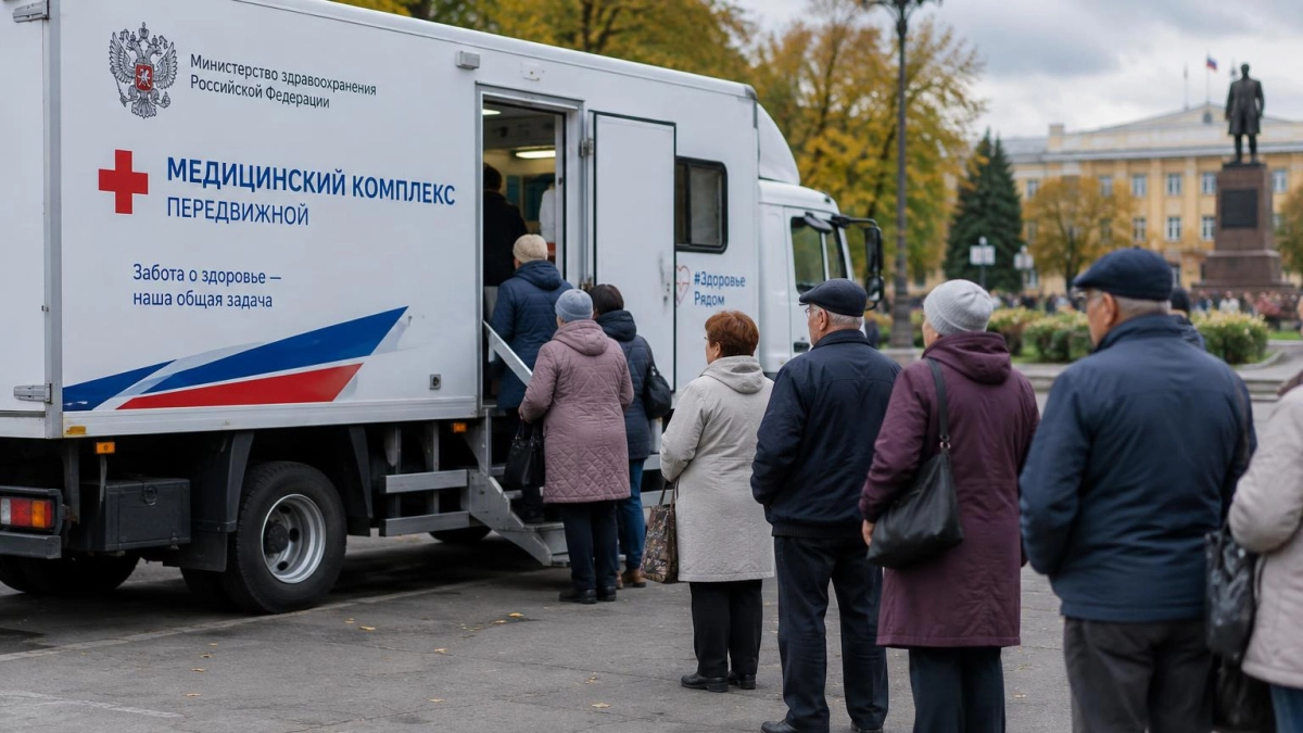 На площади Уссурийска диспансеризацию за неделю прошли 233 человека