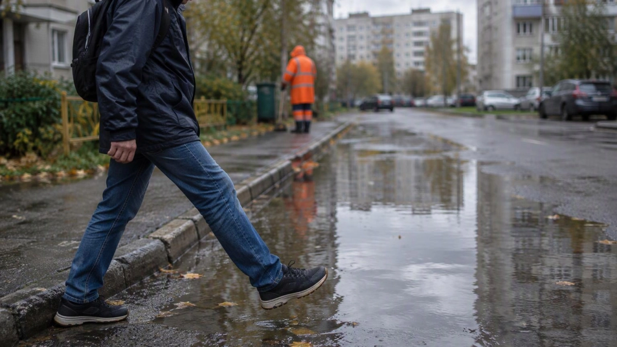 Ливень во Владивостоке затопил дороги и оставил без света два микрорайона