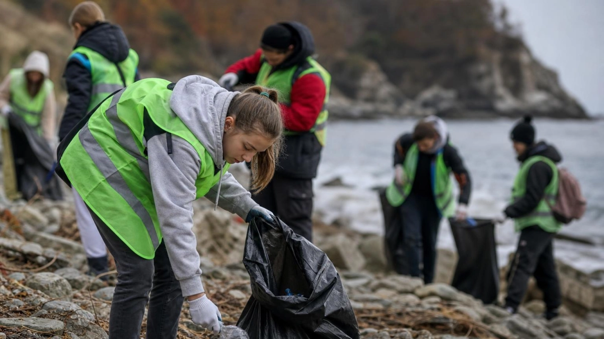 В Приморье провели более 150 акций по очистке морских берегов
