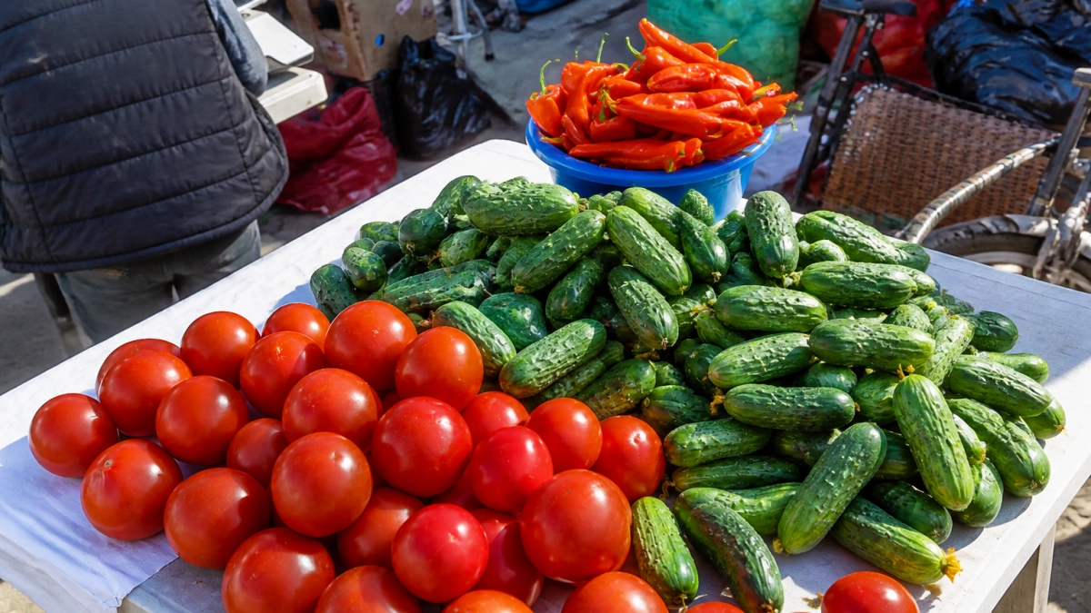 Во Владивостоке открылись ярмарки «Дары осени» с продукцией приморских фермеров