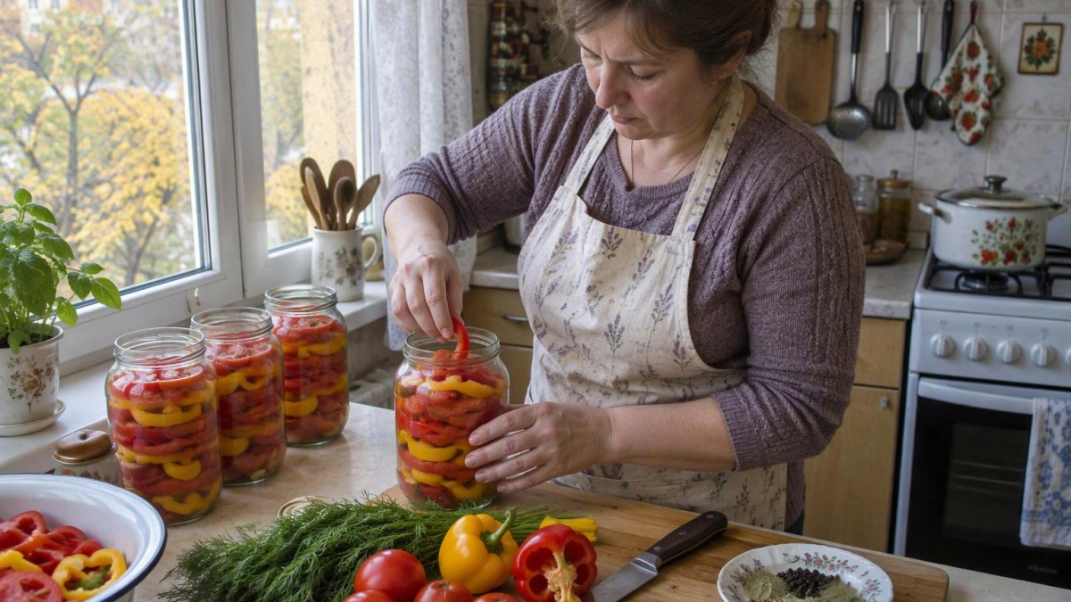 Больше не солю помидоры в банках: перешла на сладкий овощной компот, который съедается до последней капли