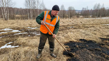 Пожарные Приморья выезжали на палы травы более 860 раз с начала года