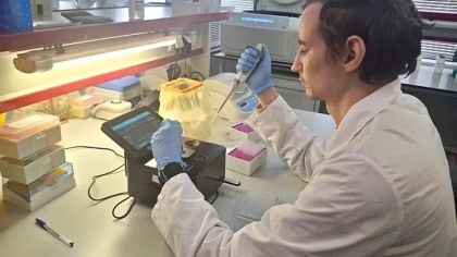 Владивостокские учёные создали кристаллы, светящиеся под инфракрасным лазером