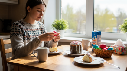 Одно-два яйца и кусок кулича: врачи назвали безопасную норму на Пасху