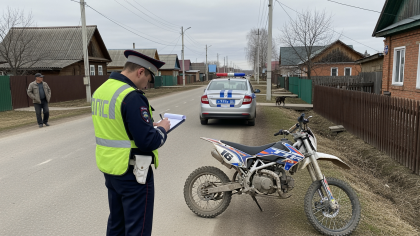 Суд конфисковал питбайк у жителя Свободного за повторную пьяную езду
