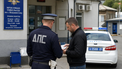 Во Владивостоке 15 июля приостановят регистрацию автомобилей и осмотр транспорта