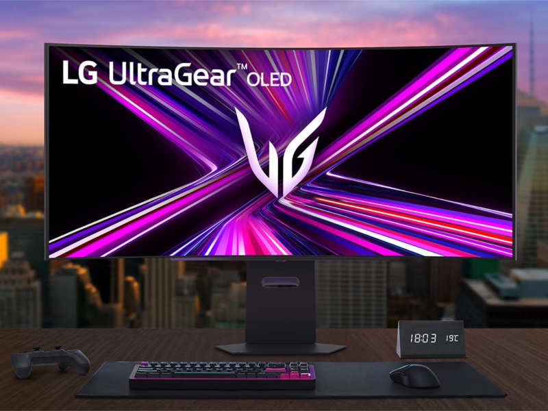LG выпустила три OLED-монитора серии UltraGear GX9 размером от 34 до 45 дюймов с изогнутыми экранами